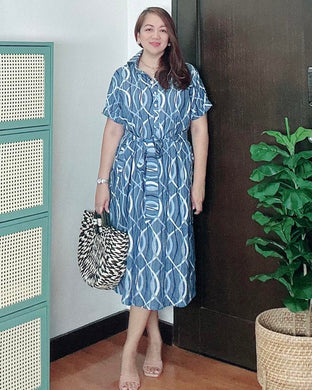 *Luna Printed Dress 0037