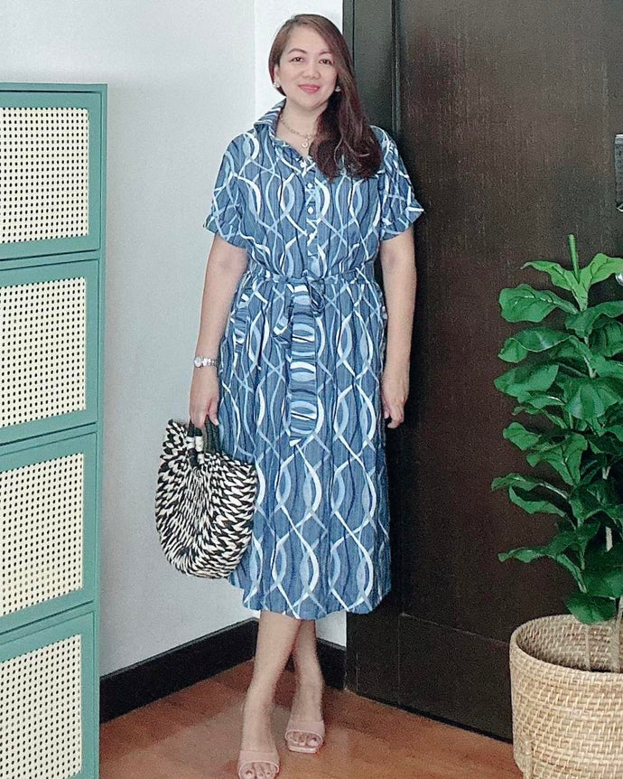 *Luna Printed Dress 0037