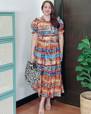 *Martha Maxi Printed Dress 0066