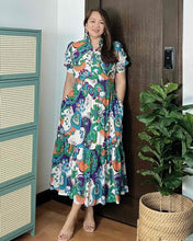 Load image into Gallery viewer, Diana Maxi Printed Dress 0080