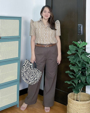 *Maria Filipiñana Inspired Eyelet Top 0006
