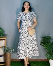 Load image into Gallery viewer, Atasha Printed Maxi  Dress  0046