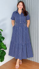 Load image into Gallery viewer, *Lysa Maxi Striped Dress 0075