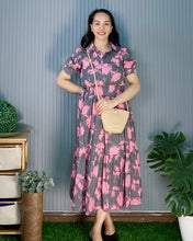 Load image into Gallery viewer, Diana Maxi Printed Dress 0031