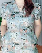 Load image into Gallery viewer, *Lora Printed Dress 0082