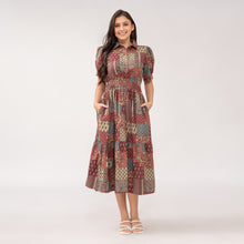 Load image into Gallery viewer, Diana Maxi Printed Dress 0054