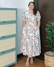 Load image into Gallery viewer, *Sigrid Maxi Printed Dress 0083