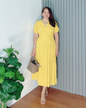 Load image into Gallery viewer, Ariana Plain Mustard Soft Linen 0138