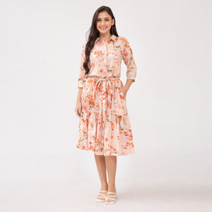 Lucy Printed Dress 0023