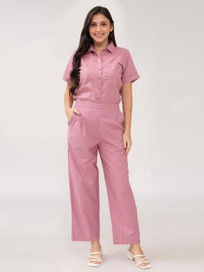 Heart Premium Linen Oldrose Coordinates 0099