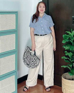 *Vika Premium Linen  Pants 0025
