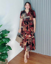 Load image into Gallery viewer, *Ariana Printed Maxi Dress 0107