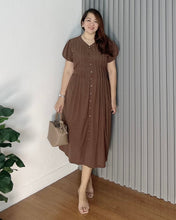 Load image into Gallery viewer, Aiza Cotton Linen Dress 0001
