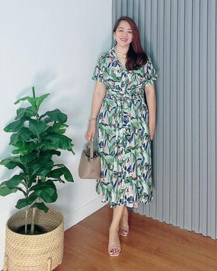 *Julia Maxi Printed Dress 0032