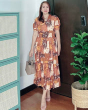 Load image into Gallery viewer, *Sigrid Maxi Printed Dress 0106
