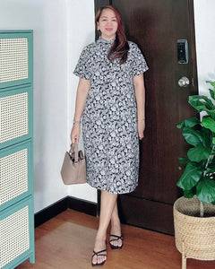 *Cherry Printed Dress 0029