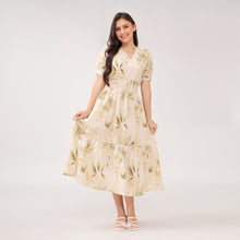 Load image into Gallery viewer, Sale! Sigrid Maxi Printed Dress 0046