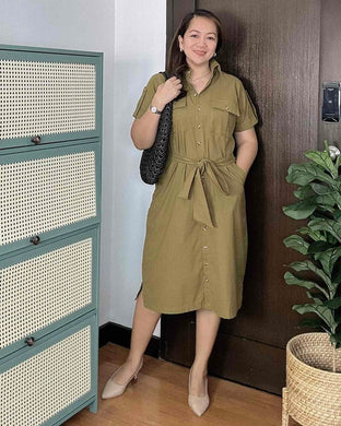 Elena Plain  Dress 0075