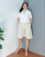 Load image into Gallery viewer, *Camia Premium Linen Offwhite (katsya) Short 0012
