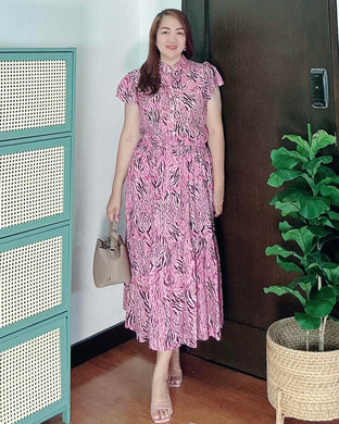 *Bela Maxi Printed Dress 0133