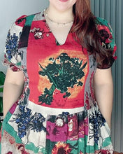 Load image into Gallery viewer, *Ariana Printed Maxi Dress 0108