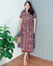 Load image into Gallery viewer, *Julia Maxi Eyelet Embroidered Dress 0054
