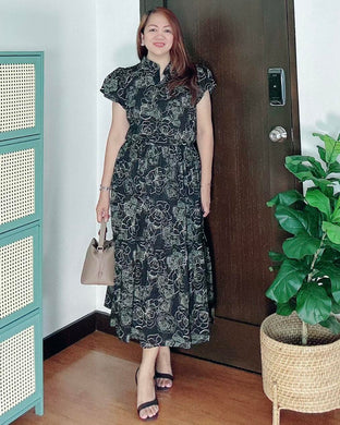 *Bela Maxi Printed Dress 0134