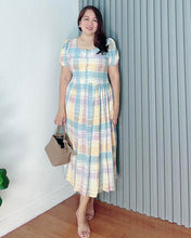 Load image into Gallery viewer, *Aubrey Checkered Dress 0198