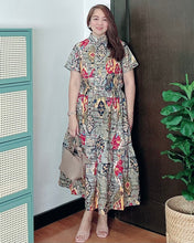 Load image into Gallery viewer, *Selena Maxi Printed Dress 0022