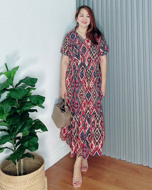 *Sam Maxi Printed Dress 0013