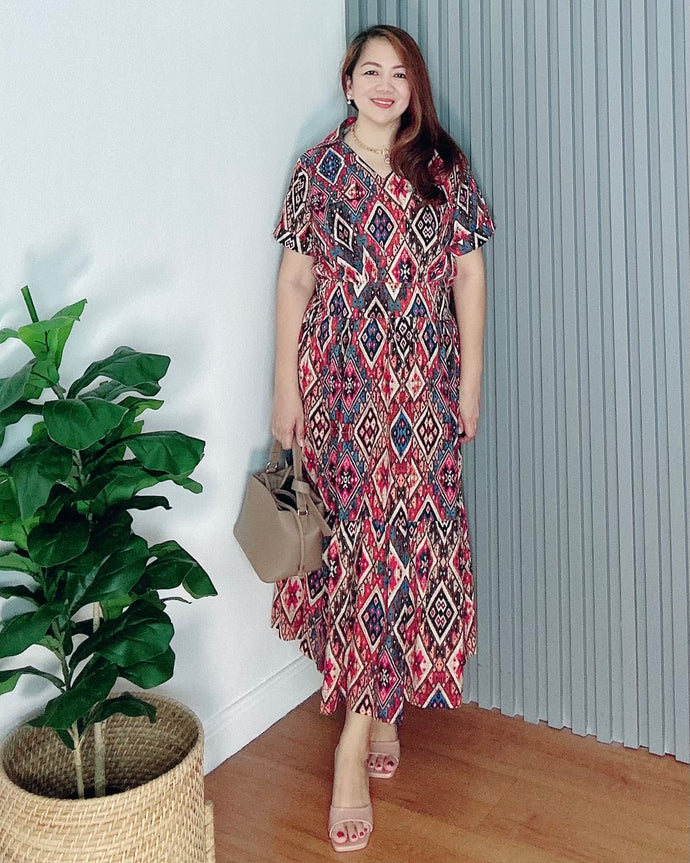 *Sam Maxi Printed Dress 0013