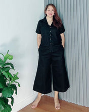Load image into Gallery viewer, *Monique Premium Linen Black Coordinates 0006