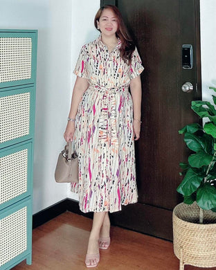 *Julia Maxi Printed Dress 0013