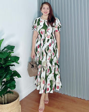 Load image into Gallery viewer, *Atasha Maxi Printed Dress 0062