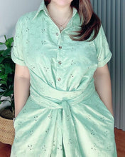 Load image into Gallery viewer, *Julia Maxi Eyelet Embroidered Dress 0018