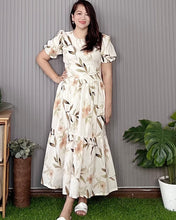 Load image into Gallery viewer, Atasha Printed Maxi  Dress  0027