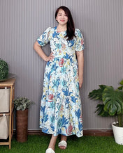 Load image into Gallery viewer, Atasha Printed Maxi  Dress  0029