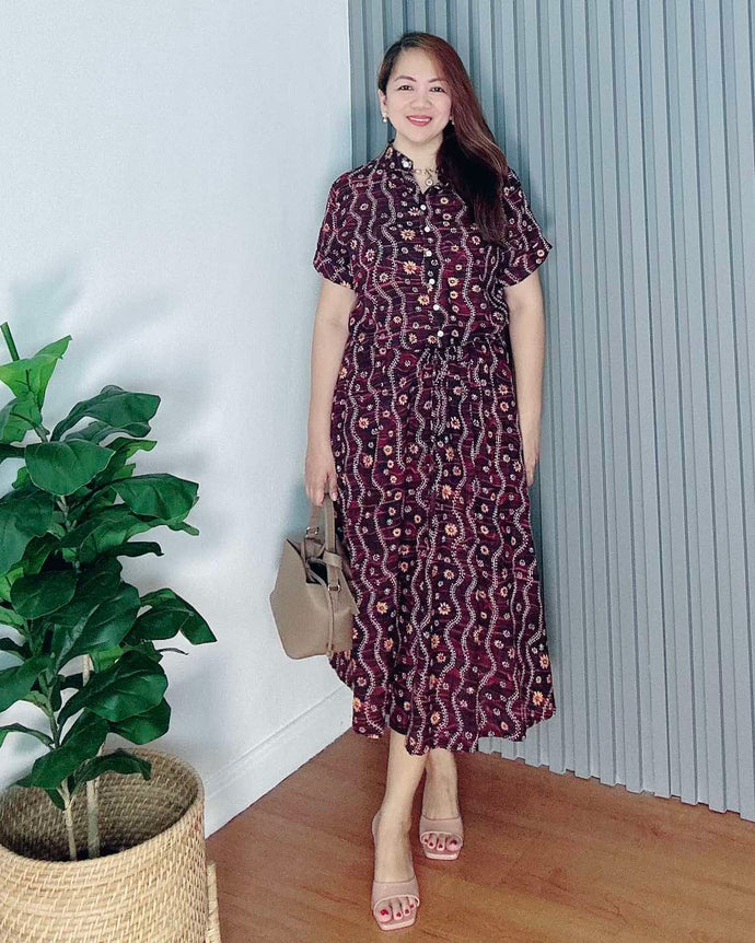 *Carmie Printed Dress 0154