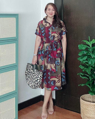 *Luna Printed Dress 0039