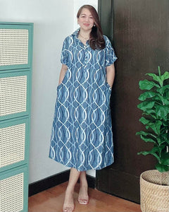 *Luna Printed Dress 0037