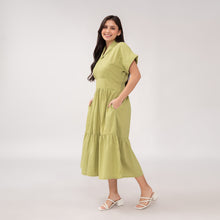 Load image into Gallery viewer, Althea Plain Maxi Dress 0022