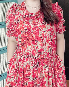 *Martha Maxi Printed Dress 0064