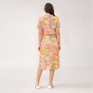 Aimee Printed Dress 0031