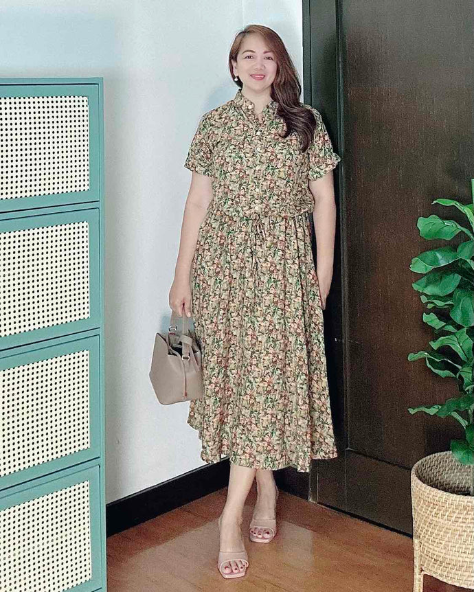 *Carmie Printed Dress 0138