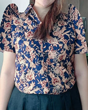 Load image into Gallery viewer, *Maria Filipiñana Inspired Eyelet Top 0032
