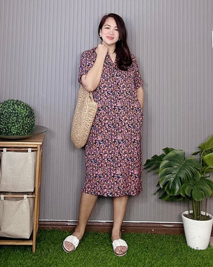 Sale! Bea Printed Dress 0387
