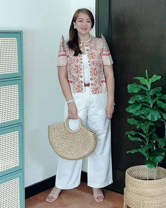 Marcela Filipiñana- Inspired Bolero Top 0020