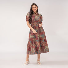 Load image into Gallery viewer, Diana Maxi Printed Dress 0054