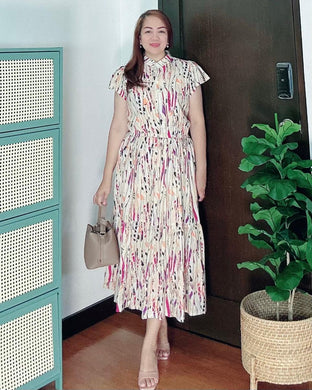 *Bela Maxi Printed Dress 0130