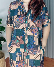 Load image into Gallery viewer, *Bea Printed Dress 0453